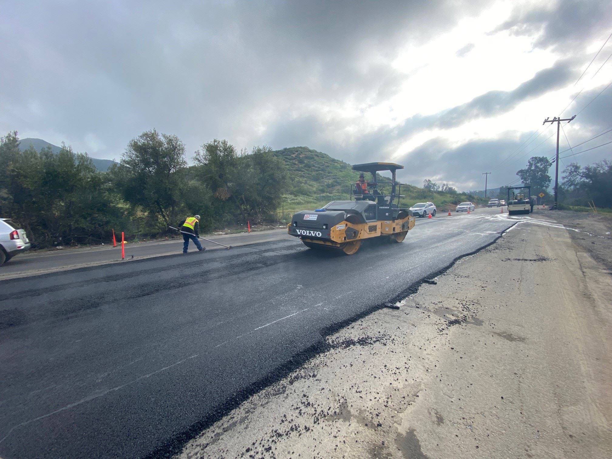 Paving and Creation of a New Road