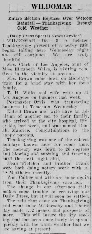 Article from December 5, 1919