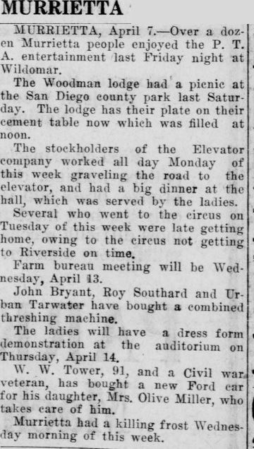 Article from April 7, 1921