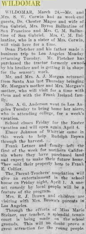 Article from March 24, 1921